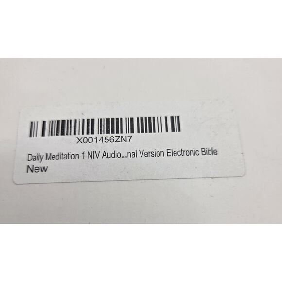 Daily Meditation 1 - NIV Dramatized Audio Bible Player - NIV Electronic Bible - Picture 5 of 8